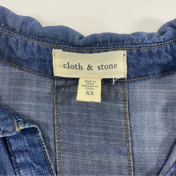 Cloth & Stone chambray shirt - Picture 3 of 8